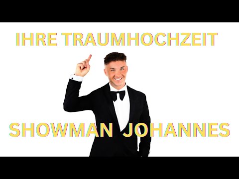Showman Johannes – Einblicke in die ideale Hochzeit - perfekte Hochzeitsmoderation 🎤