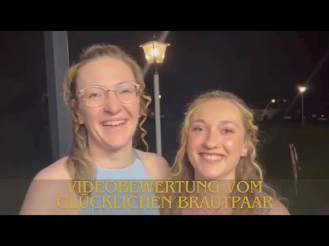 Videobewertung vom glücklichen Brautpaar: Mit Atem wurde unsere Hochzeit magisch! 💫