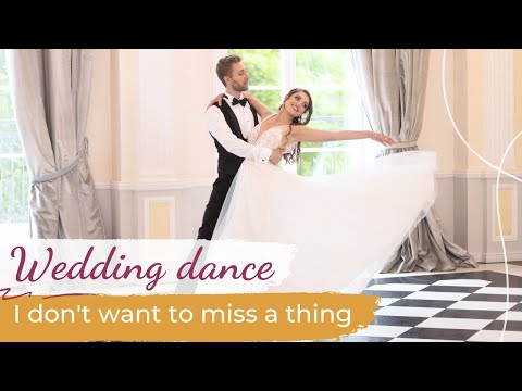 I Don&#039;t Want to Miss a Thing - Aerosmith ❤️‍🔥 Wedding Dance ONLINE | ARMAGEDDON