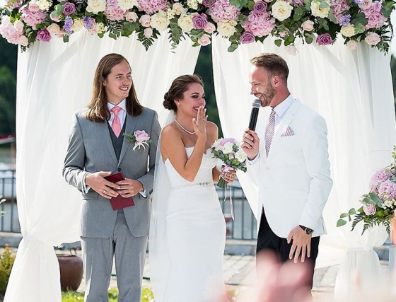 Tamada, Moderator aus Regensburg für ihre deutsch-russische Hochzeit