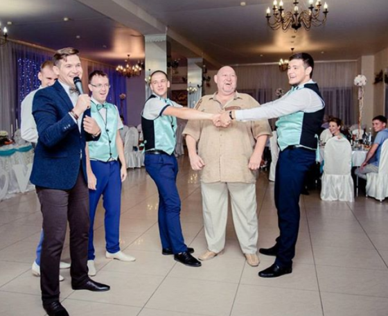 Tamada, Moderator aus der Schweiz für deutsch-russische Hochzeit