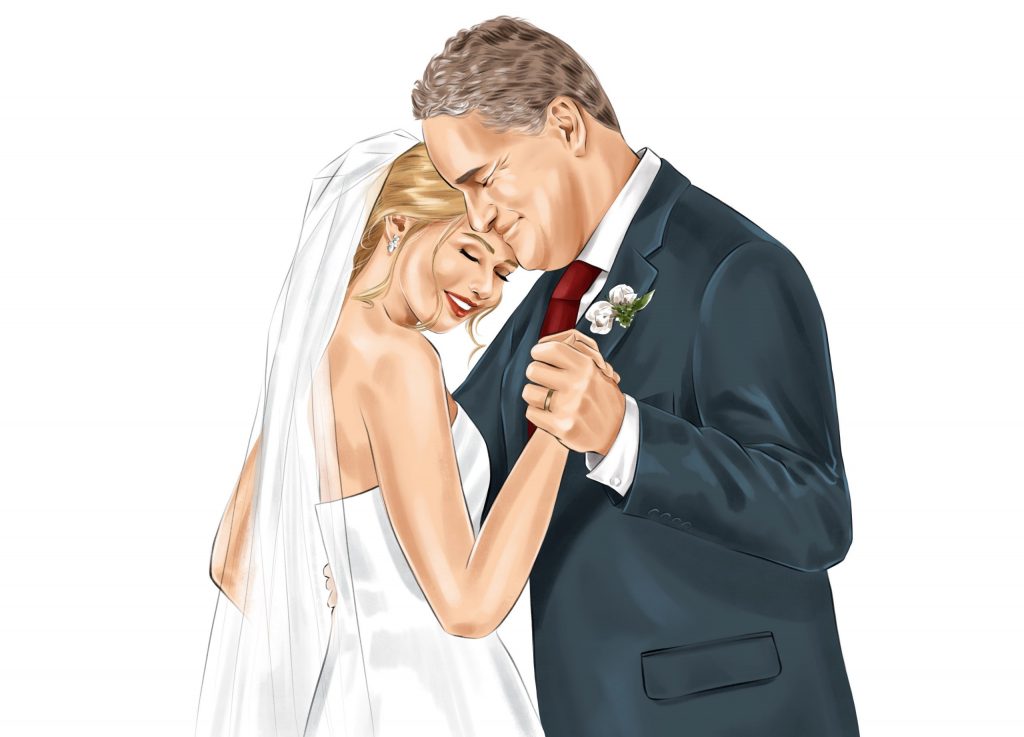 Vater-Tochter-Tanz als emotionaler Hochzeitsmoment