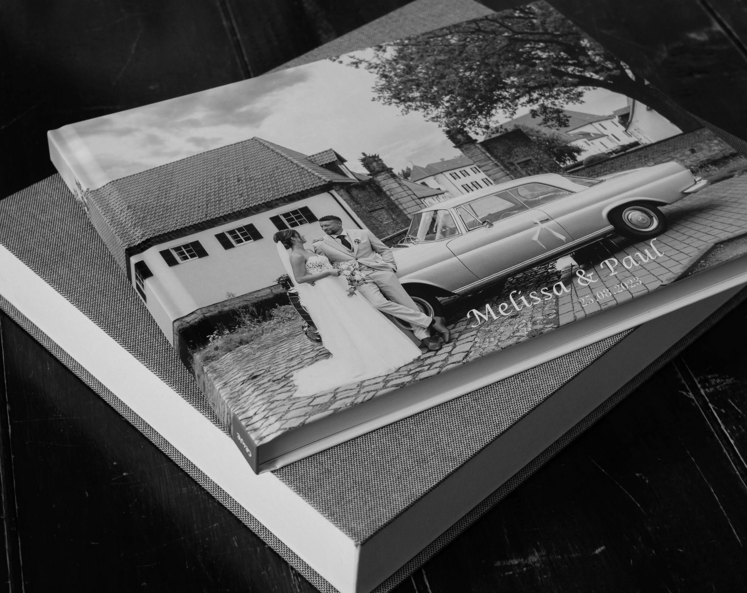 Fotobuch / Fotoalbum für ewige Erinnerungen an Ihre Hochzeit .