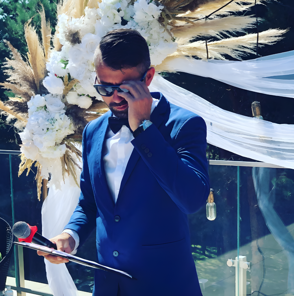 Tamada Sergio – Hochzeitsmoderation auf Deutsch, Russisch und Englisch