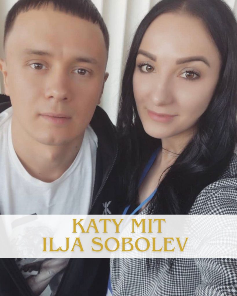 Hochzeitsmoderatorin Katy mit Ilja Sobolev