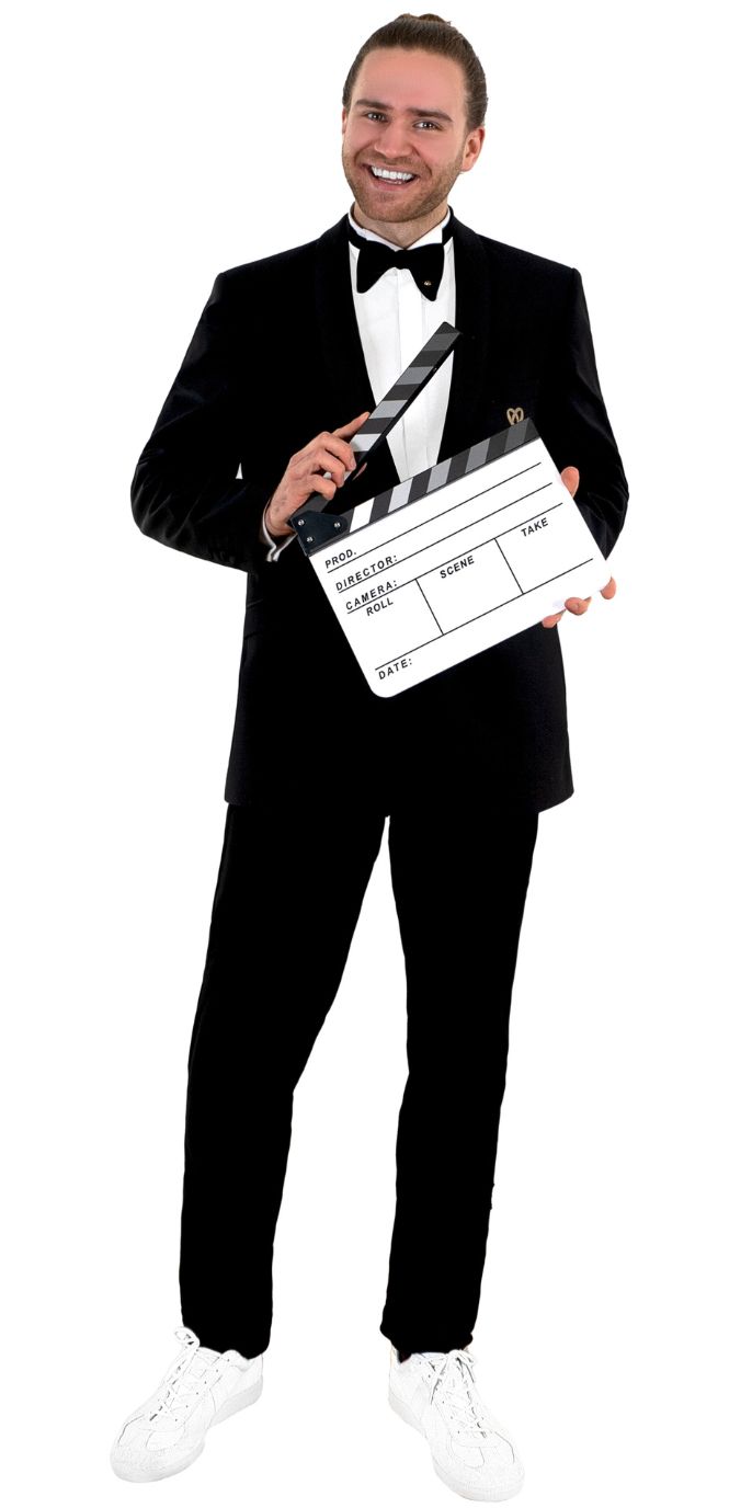 Moderner Hochzeitsmoderator Mark sorgt für Stimmung und echte Emotionen.