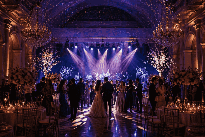 Musik und Stimmung bei einer Hochzeit