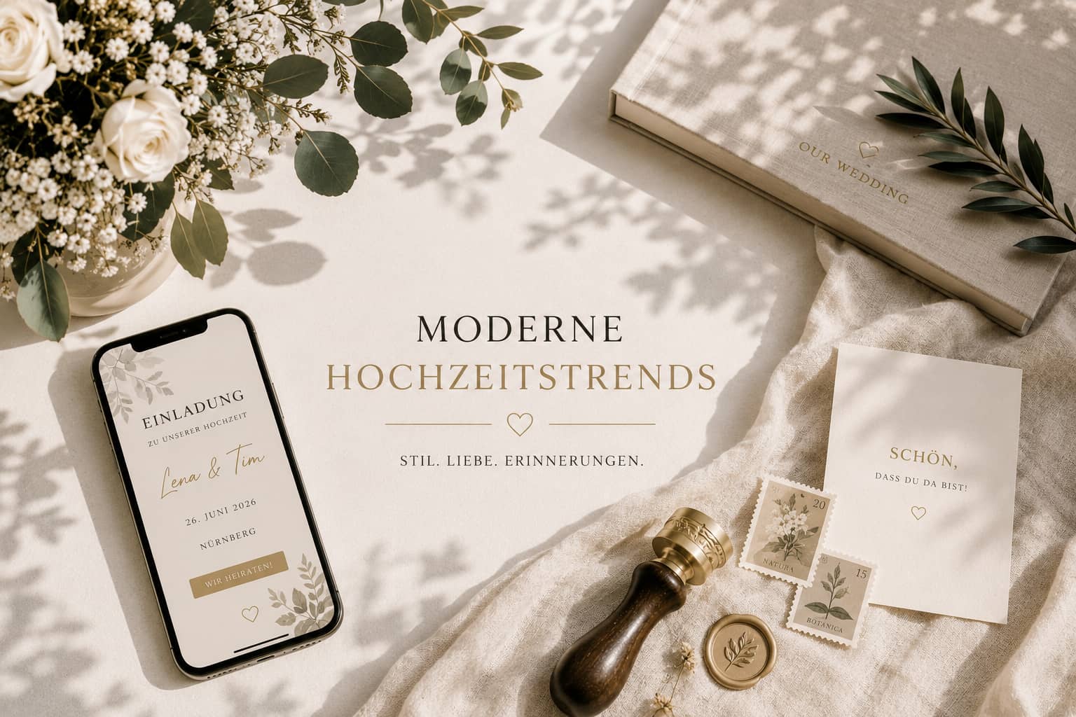 Trends uns Inspirationen für deine Hochzeit in Nürnberg