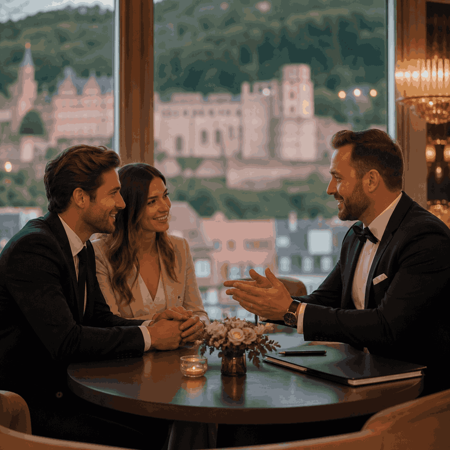 Kennenlernen mit einem Moderator in Heidelberg